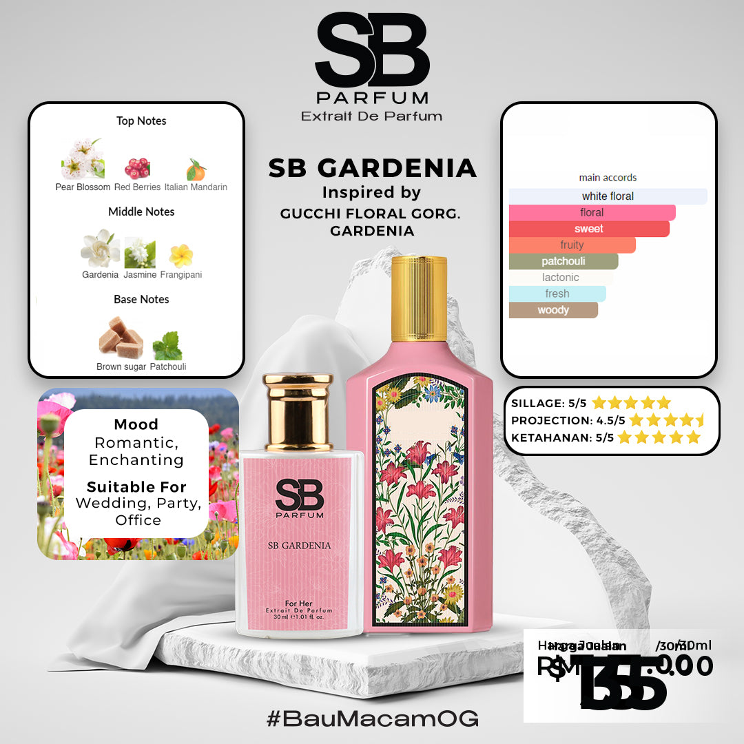 SB Gardenia (Gucci Flora Gorgeous Gardenia)