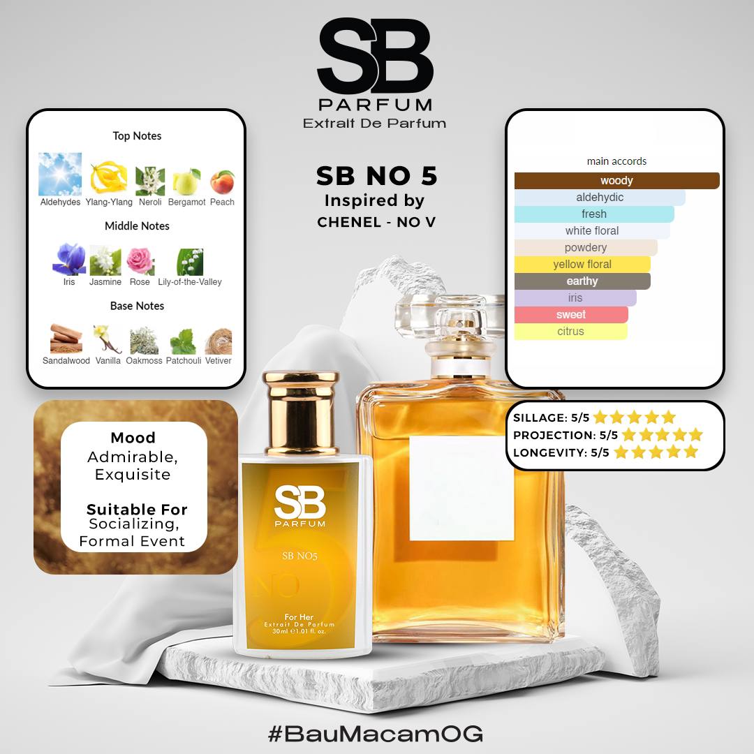 SB No 5 (Chanel No 5)